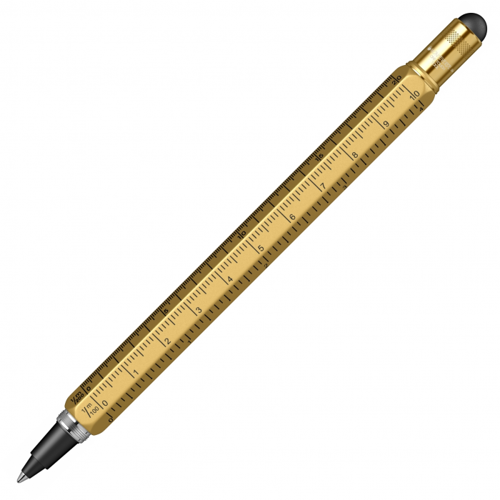 InkBall Tool Stylus Monteverde USA Tool Pen Brass GT [5]