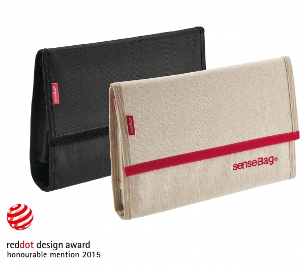 Etui Textil Sensebag Negru pt 24 Instrumente de Scris [5]