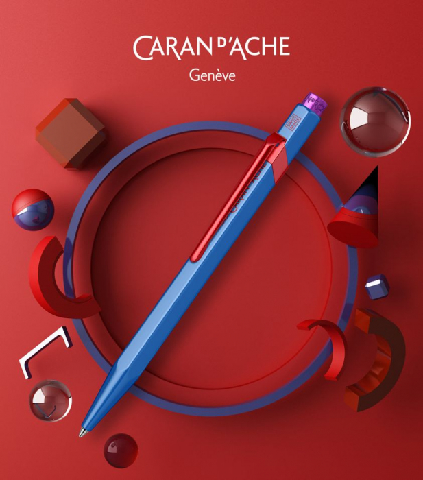 Pix 849 Le Claim Your Style NO.2 COBALT BLUE RMT, Caran d'Ache [5]