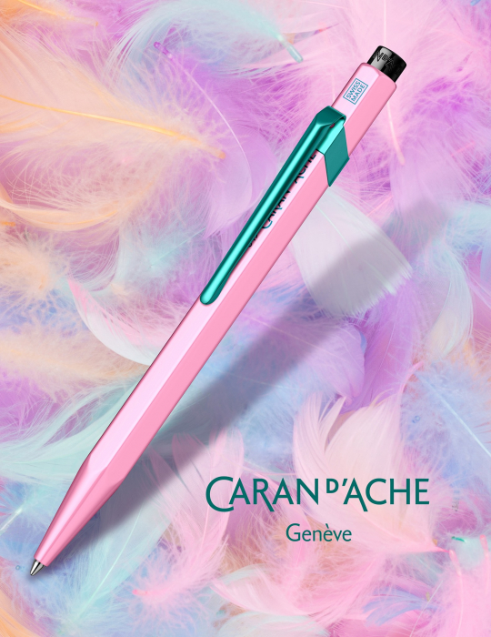 Pix 849 Le Claim Your Style NO.2 HIBISCUS Pink BT Caran d'Ache [6]