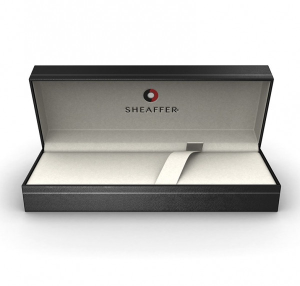 Stilou Sheaffer 100 Glossy White & Brushed Chrome NT [3]