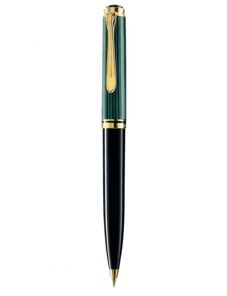 Creion Mecanic 0.7 Souveran D600 Black-Green Pelikan [3]