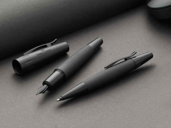 Set Stilou + Pix E-motion Pure Black in Cutie Design, Faber-Castell [6]