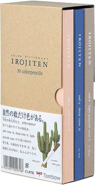 Creioane Colorate Irojiten Woodlands 30 Culori Volum 4, 5, 6 Tombow [2]