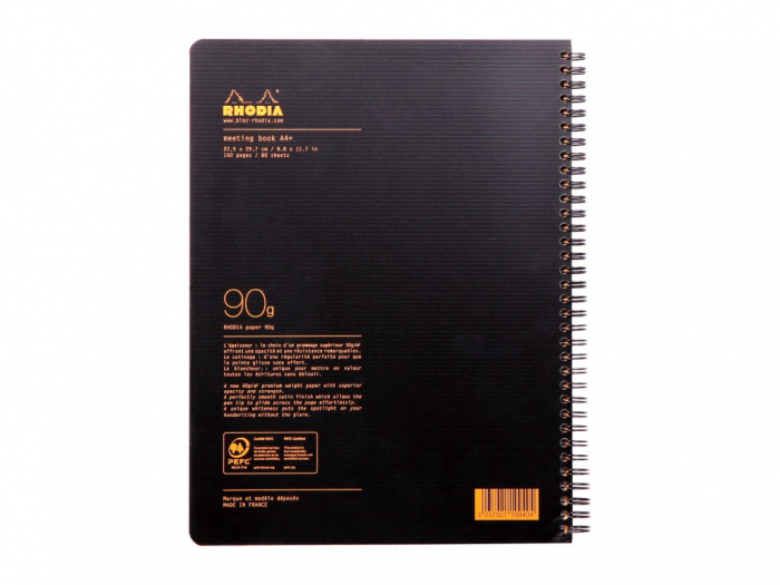 Agendă A4+ Meeting, cu spiră Rhodia [5]
