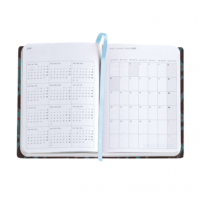 Agenda Journal 122x168 zilnica Jessica Sewn Natura MR25, Miquelrius [3]