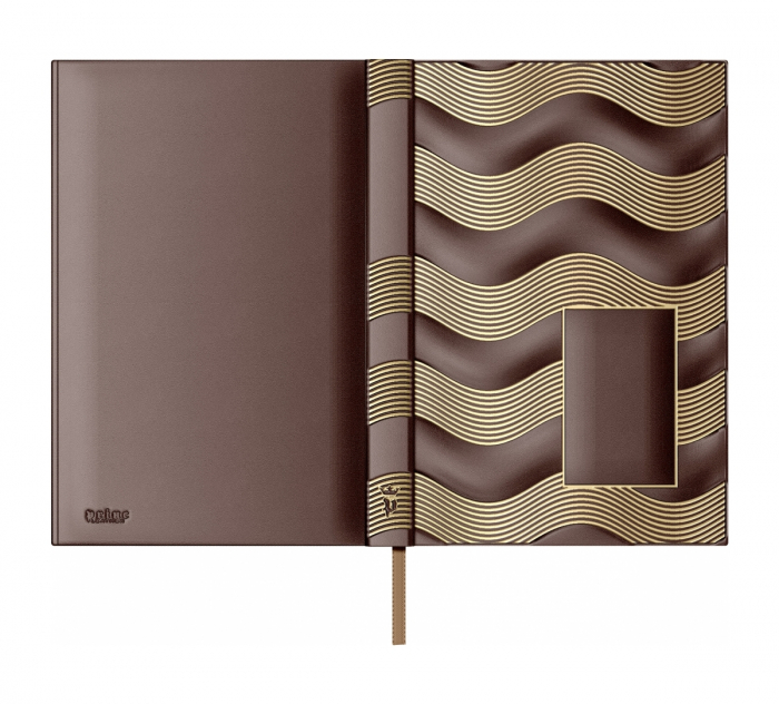 Agenda piele B5 Business Model G Brown, Princ Leather [3]