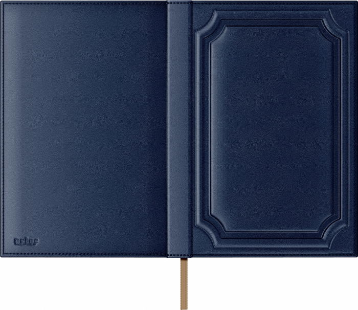 Agenda piele B5 Business Model R Navy, Princ Leather [7]
