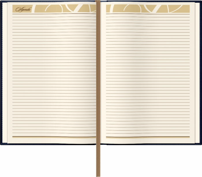 Agenda piele B5 Business Model R Navy, Princ Leather [6]
