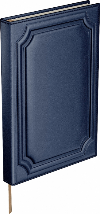 Agenda piele B5 Business Model R Navy, Princ Leather [3]