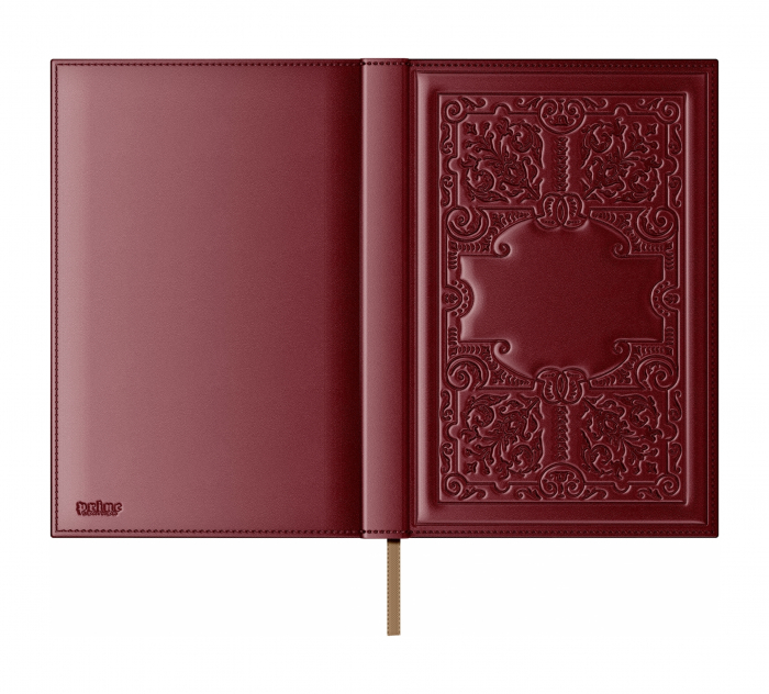 Agenda piele B5 Model B Bordeaux, Princ Leather [3]