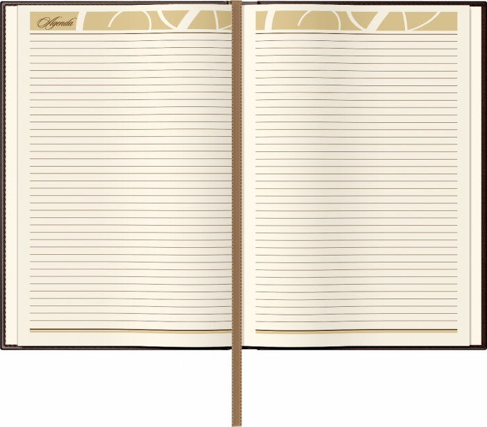 Agenda piele B5 Model B Bordeaux, Princ Leather [4]