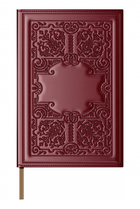 Agenda piele B5 Model B Bordeaux, Princ Leather [6]