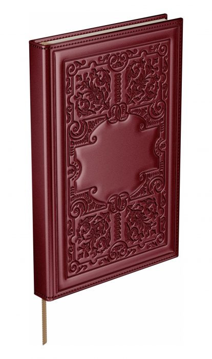 Agenda piele B5 Model B Bordeaux, Princ Leather [5]