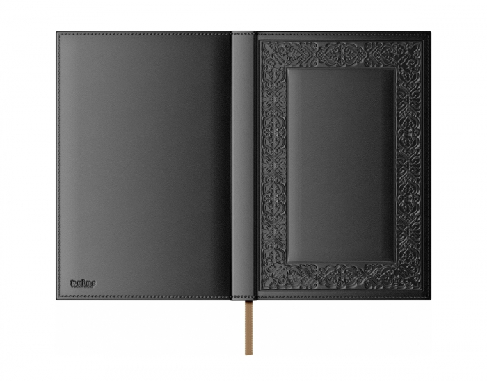 Agenda piele B5 Model C Black, Princ [5]