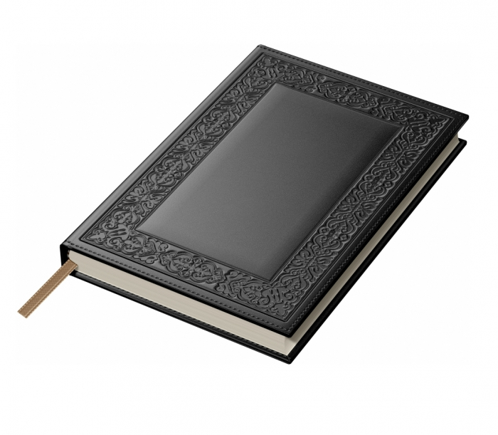 Agenda piele B5 Model C Black, Princ [6]