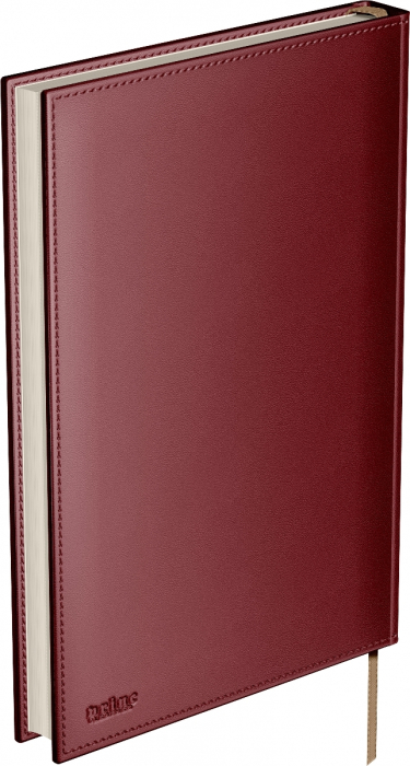 Agenda piele B5 Model C Burgundy, Princ Leather [6]