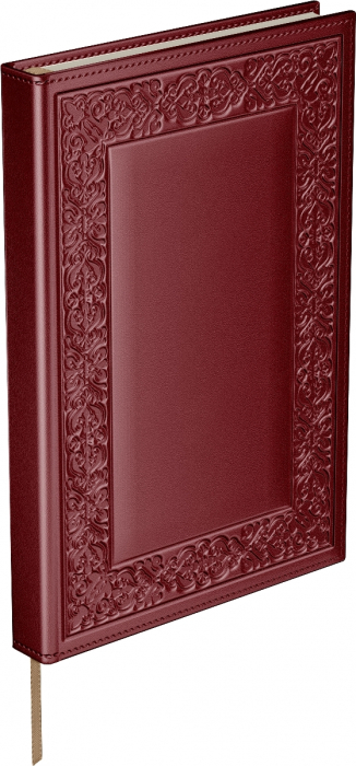 Agenda piele B5 Model C Burgundy, Princ Leather [5]