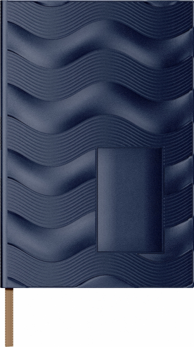 Agenda piele B5 Business Model F Navy, Princ Leather [7]