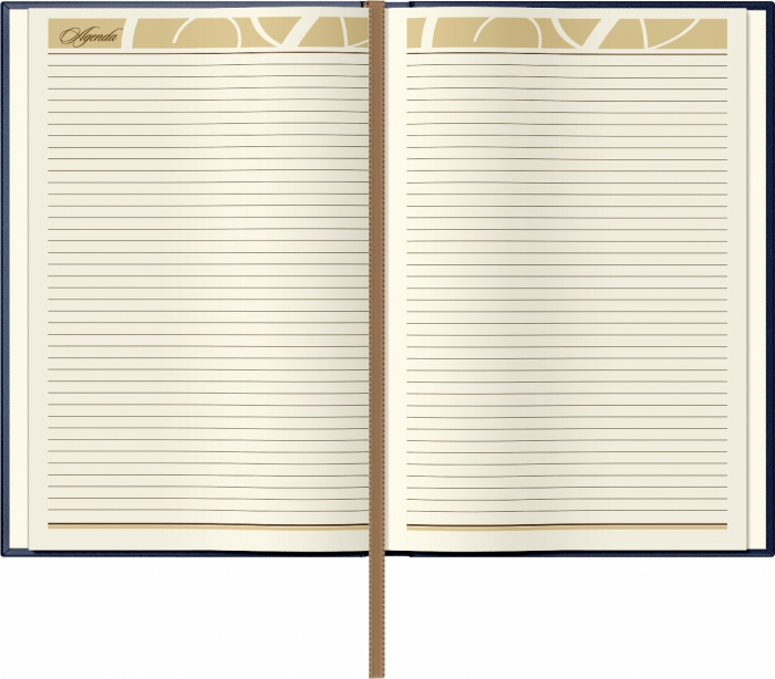 Agenda piele B5 Business Model F Navy, Princ Leather [6]