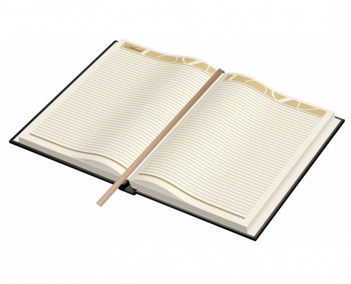 Agenda piele B5 -Model H - Black Princ [2]