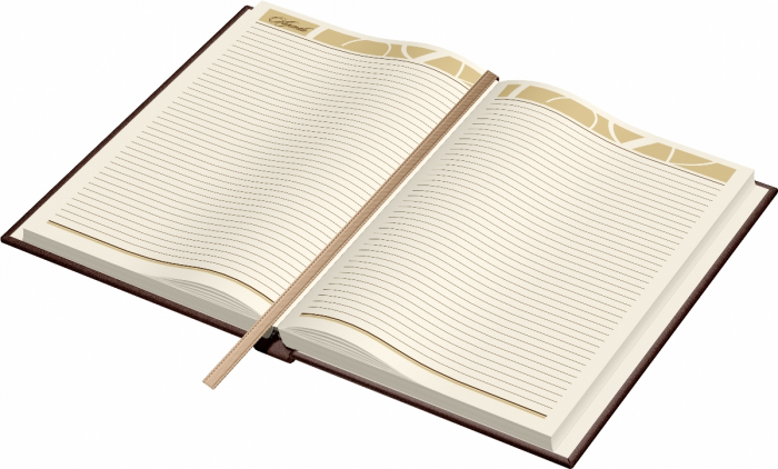 Agenda piele B5 Business 960 Model H Brown, Princ Leather [4]
