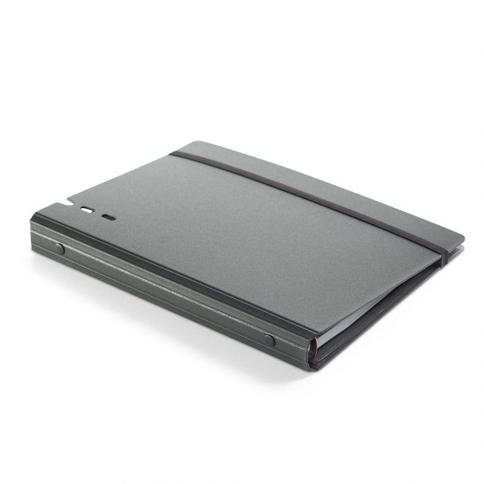 Agenda Plus 155x213 inele sapt vert Graphite CAT MR25, Miquelrius [3]
