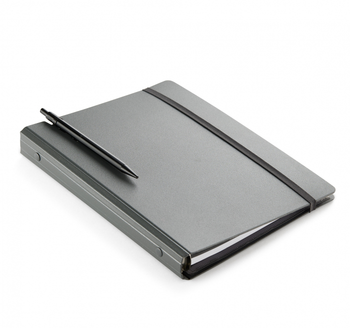 Agenda Plus 155x213 inele sapt vert Graphite CAT MR25, Miquelrius [2]
