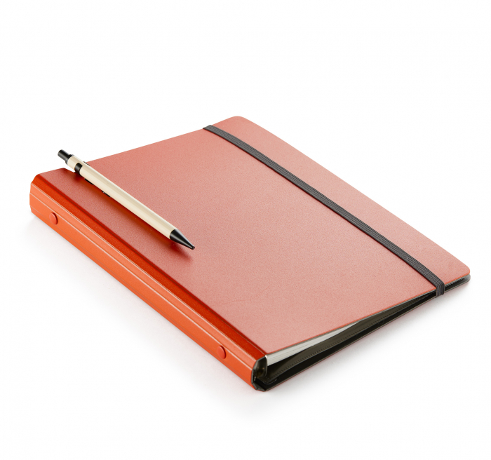 Agenda Plus 155x213 inele sapt vert Terracotta CAT MR25, Miquelrius [2]