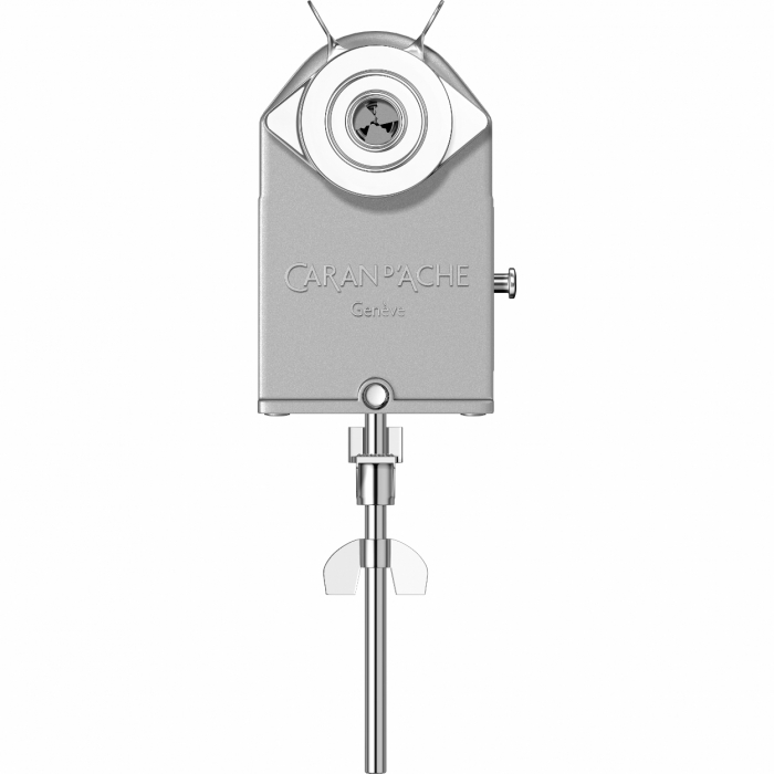 Ascutitoare cu Cilindru si Manivela Metal Grey, Caran d'Ache [8]