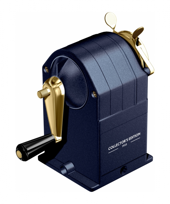 Ascutitoare cu Cilindru si Manivela Metal SE Cosmic Blue Navy, Caran d'Ache [4]
