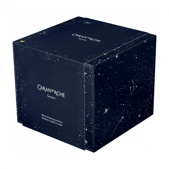 Ascutitoare cu Cilindru si Manivela Metal SE Cosmic Blue Navy, Caran d'Ache [2]