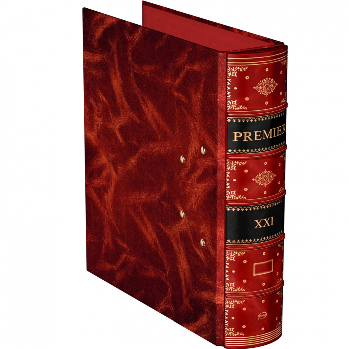 Biblioraft Premier Red cu 2 Inele, EL Casco [2]