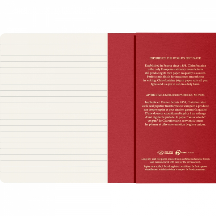 Caiet A5 Flying Spirit Red, Clairefontaine [4]