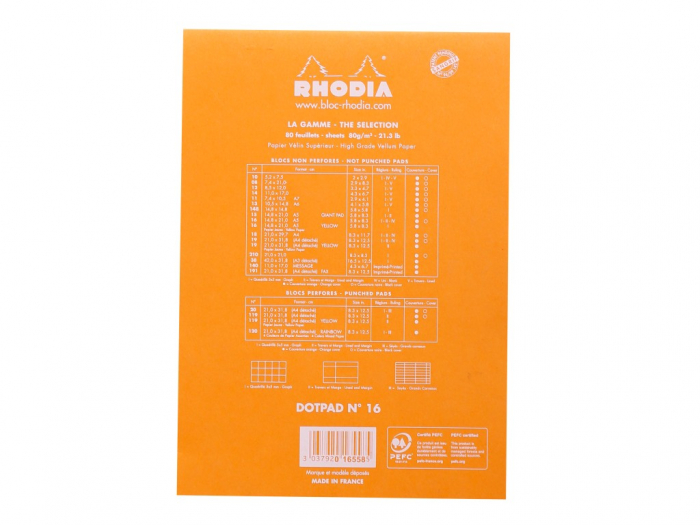 Blocnotes capsat A5 dotPad Rhodia [3]