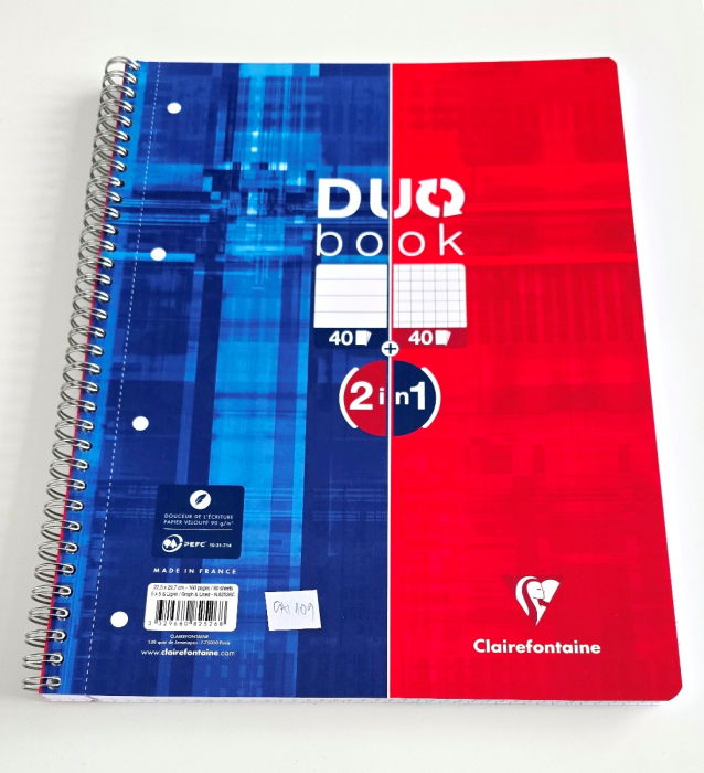 Caiet A4+ Duo Book, Clairefontaine [6]