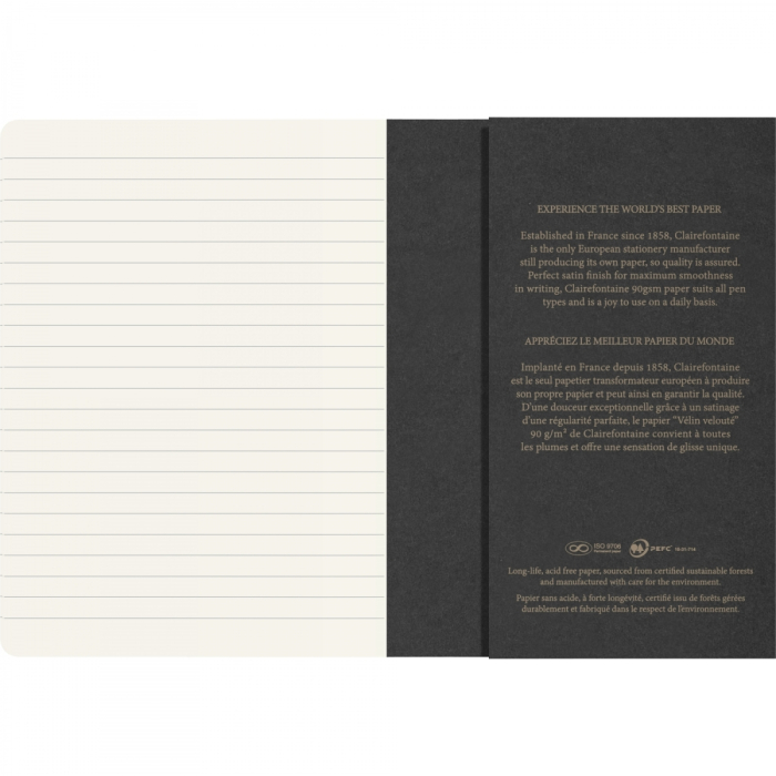 Caiet A5 Flying Spirit Black, Clairefontaine [7]