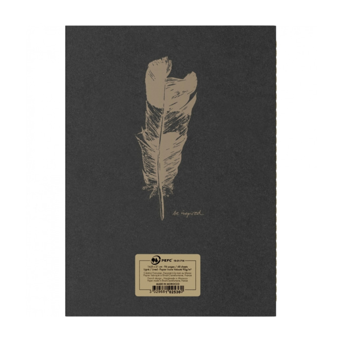 Caiet A5 Flying Spirit Black, Clairefontaine [8]