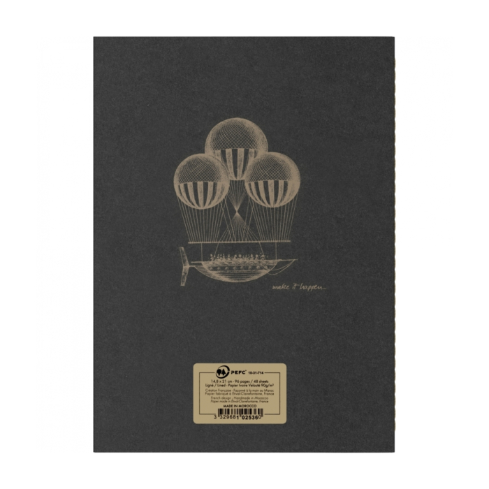 Caiet A5 Flying Spirit Black, Clairefontaine [10]