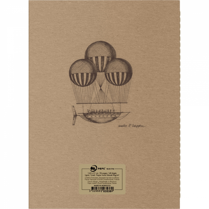 Caiet A5 Flying Spirit Beige, Clairefontaine [8]
