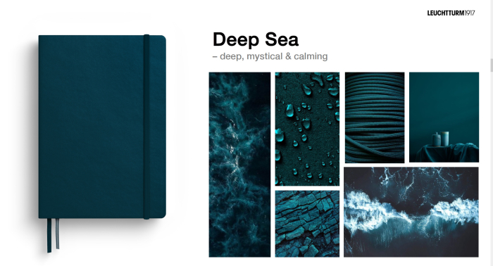 Caiet A5 Punctat Cop. Rigida Albastru Marin, Leuchtturm1917 [2]