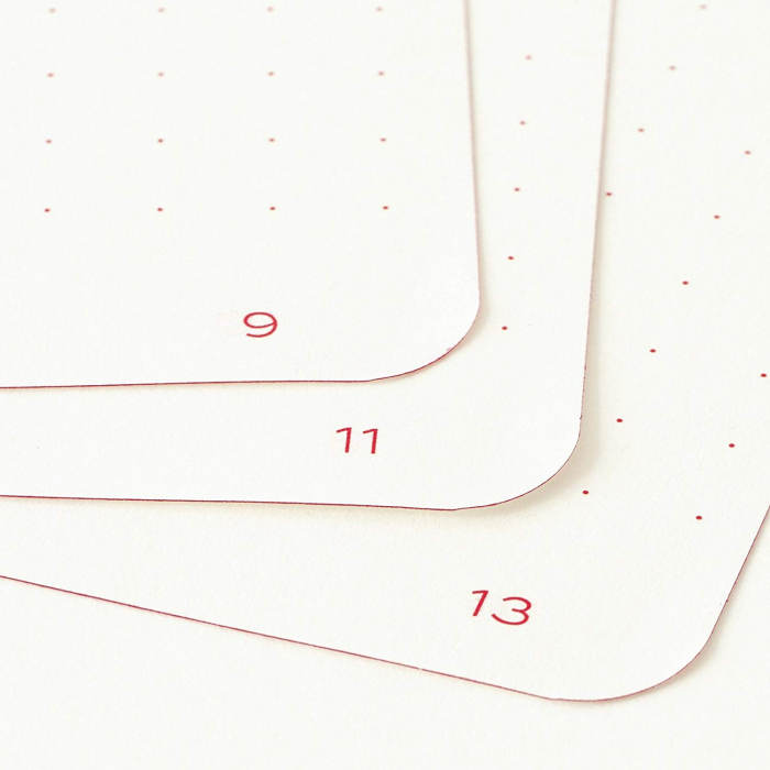 CAIET A5 PUNCTAT COP. RIGIDA NEGRU BAUHAUS LEUCHTTURM [3]
