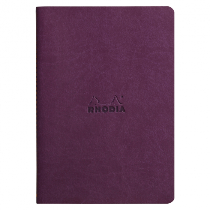 Caiet A5 Rhodia Rhodiarama Sewn Spine Purple, Punctat [1]