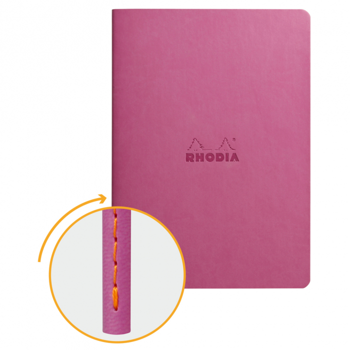 Caiet A5 Rhodia Sewn Lilac dictando 64 pag [2]