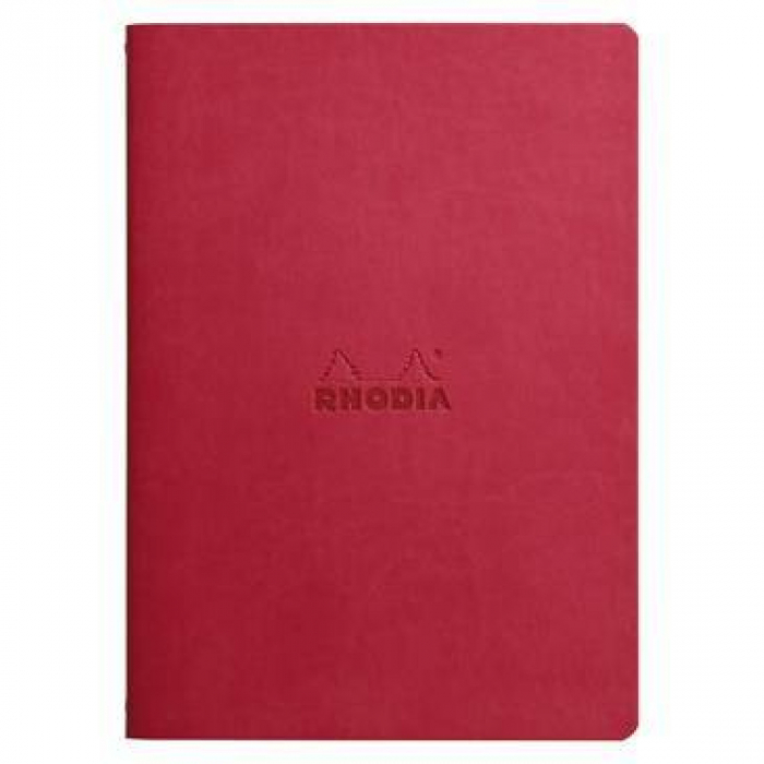 Caiet A5 Rhodia Sewn Raspberry dictando 64 pag [1]