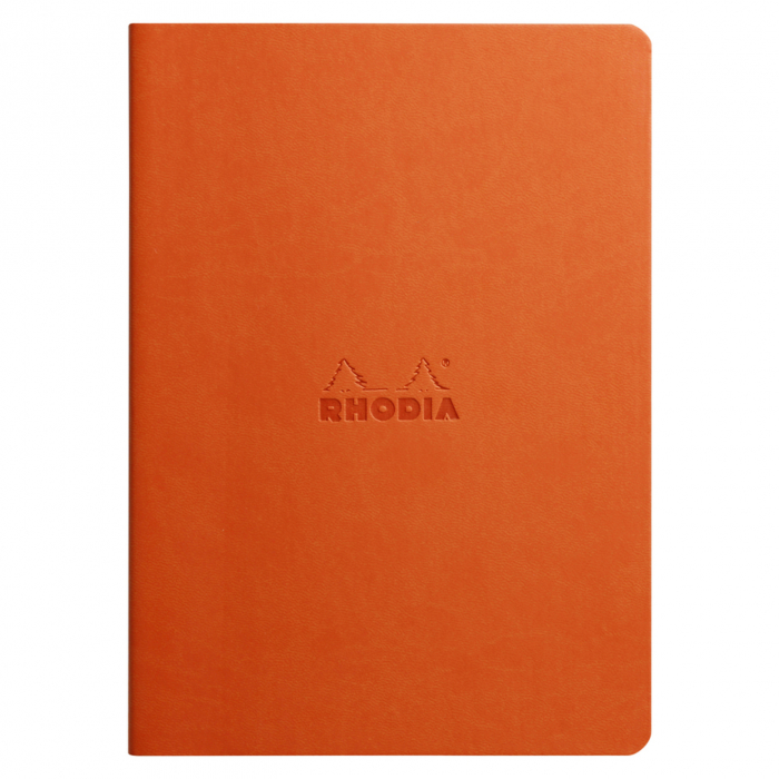 Caiet A5 Rhodia Sewn Tangerine dot 64 pag [1]
