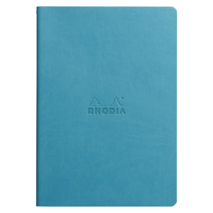 Caiet A5 Rhodiarama Sewn Spine Turquoise Blue, Ivory, Rhodia [1]