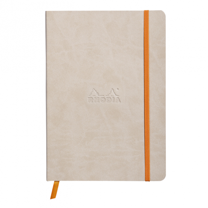 Caiet A5 Rhodia softcover Beige dot, 160 pag [1]
