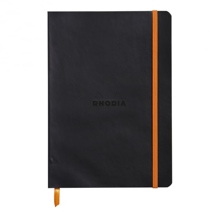 Caiet A5 Rhodia softcover Black dictando, 160 pag [1]