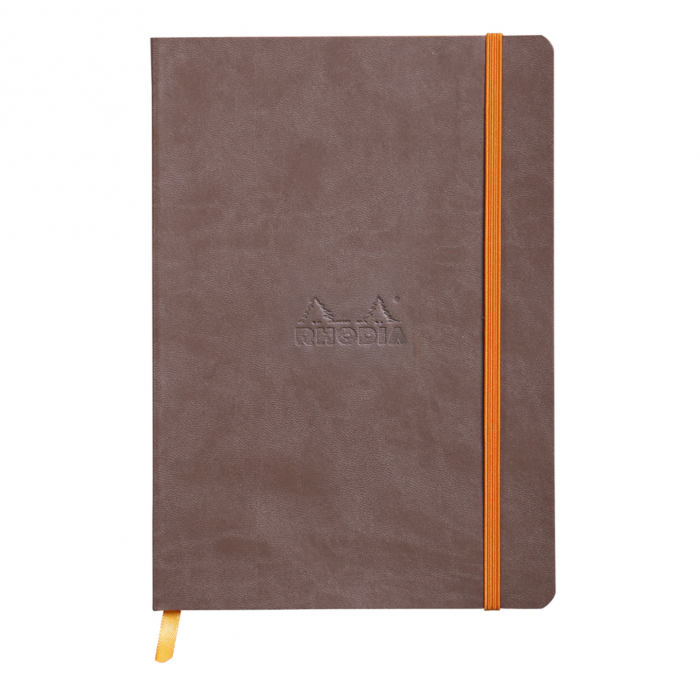 Caiet A5 Rhodia softcover Chocolat dictando, 160 pag [1]